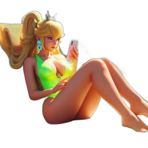 dress, crown, concept art, 3d render transparent PNG cut-out