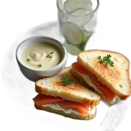 food, photorealistic, plate, variety transparent PNG cut-out