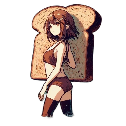 food, dress, animal, pixel art transparent PNG cut-out