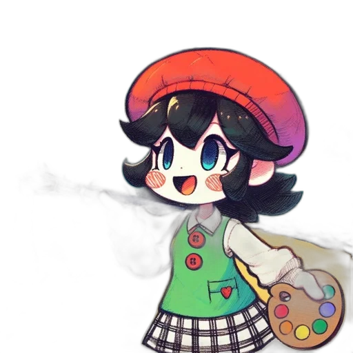 staff, hat, weapon, mask transparent PNG cut-out