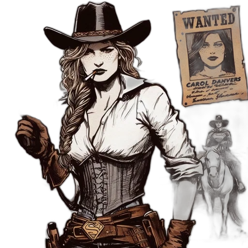 comic book art, concept art, fantasy art, cartoon transparent PNG cut-out