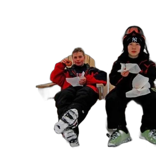 jacket, 3d render, snow, fire transparent PNG cut-out