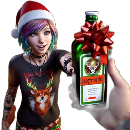 bottle, 3d render, concept art, photorealistic transparent PNG cut-out