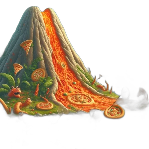 food, dragon, hat, umbrella transparent PNG cut-out