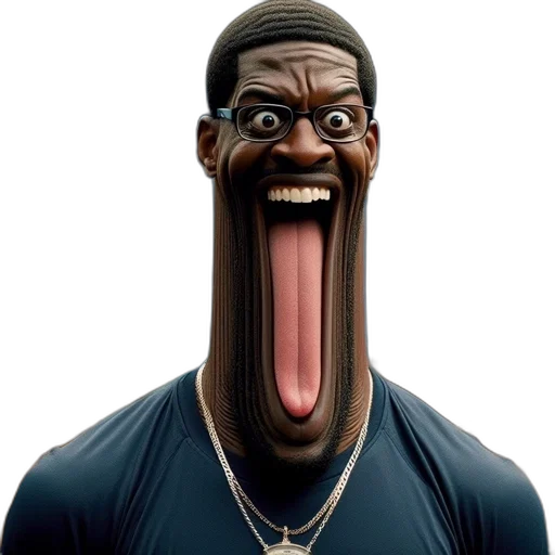 face, animal, creature, staff transparent PNG cut-out