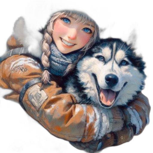 animal, creature, face, jacket transparent PNG cut-out