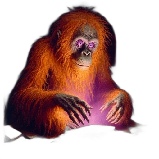 animal, creature, staff, jewelry transparent PNG cut-out