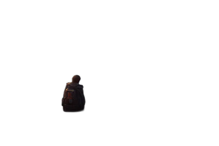 jacket, robot, bottle, hat transparent PNG cut-out
