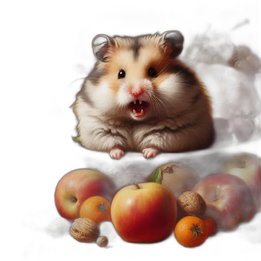 food, animal, creature, photorealistic transparent PNG cut-out