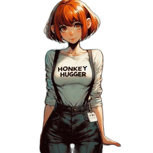 jacket, dress, staff, robot transparent PNG cut-out