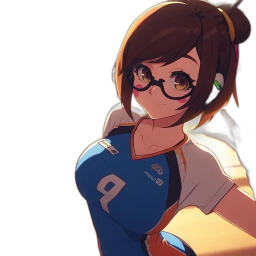 staff, dress, jacket, face transparent PNG cut-out