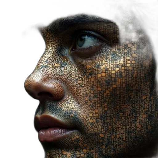face, mask, robot, jewelry transparent PNG cut-out