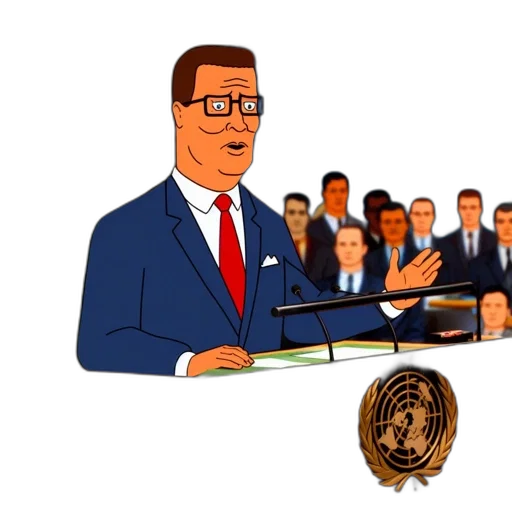 staff, cartoon, animated, figure transparent PNG cut-out