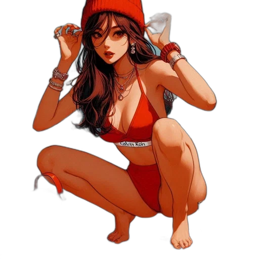jewelry, staff, hat, pixel art transparent PNG cut-out