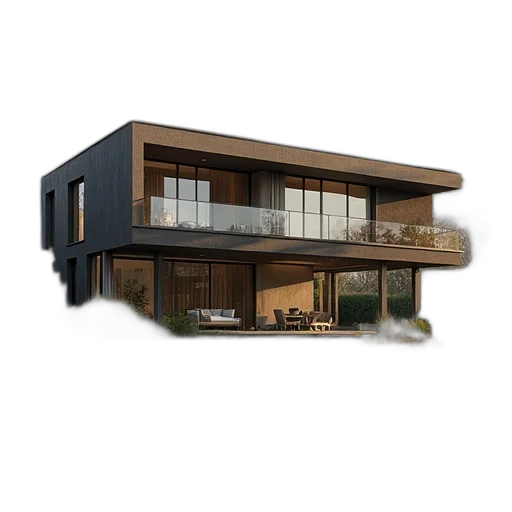 building, furniture, 3d render, photorealistic transparent PNG cut-out