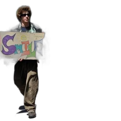 jacket, staff, shoes, creature transparent PNG cut-out