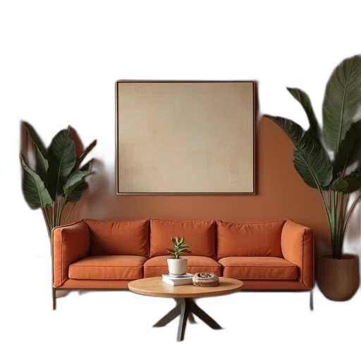 furniture, 3d render, photorealistic, concept art transparent PNG cut-out