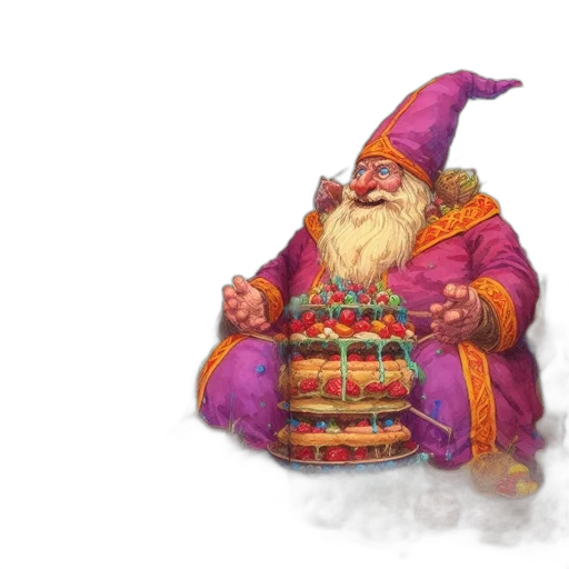 hat, staff, food, concept art transparent PNG cut-out