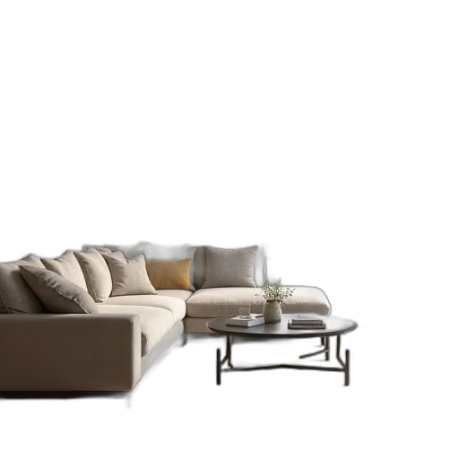 furniture, 3d render, photorealistic, concept art transparent PNG cut-out