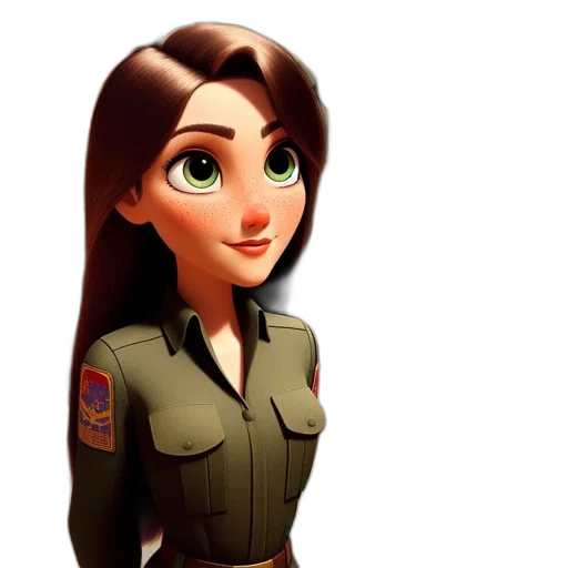 staff, jacket, face, cartoon transparent PNG cut-out