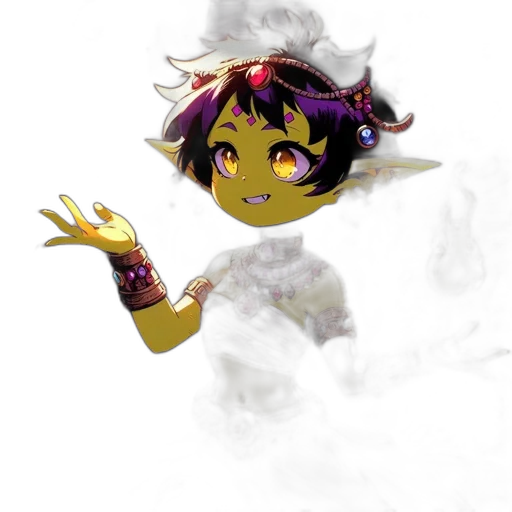 mask, dragon, staff, weapon transparent PNG cut-out