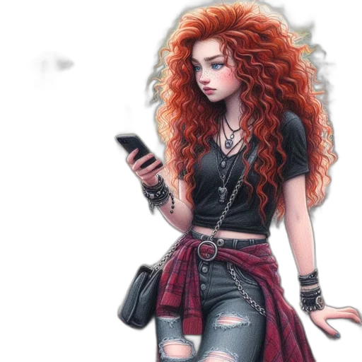 dress, hair, fantasy art, concept art transparent PNG cut-out