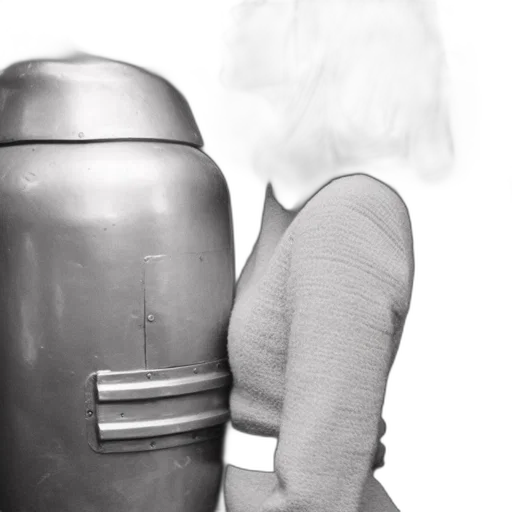 robot, bottle, dress, jacket transparent PNG cut-out