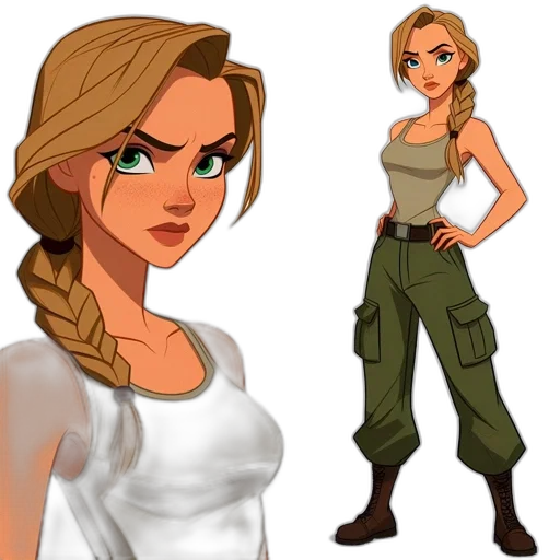 concept art, pixel art, cartoon, comic book art transparent PNG cut-out