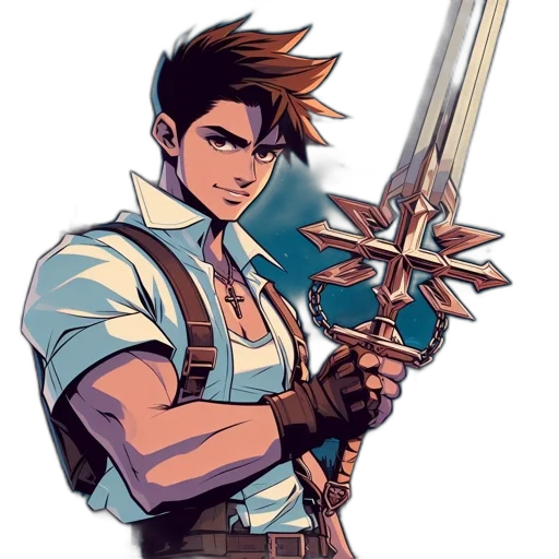 weapon, staff, sword, concept art transparent PNG cut-out
