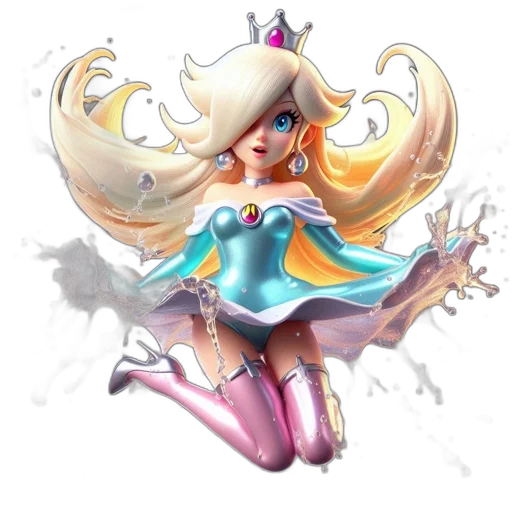 staff, crown, dress, concept art transparent PNG cut-out