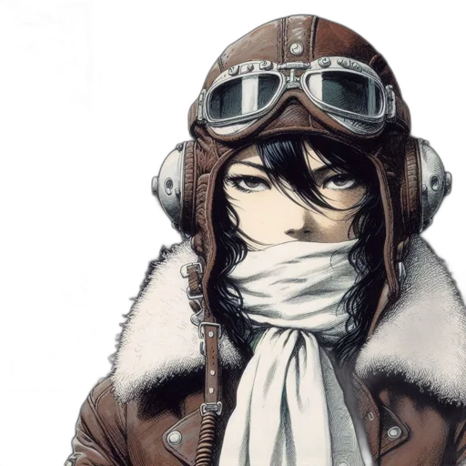 jacket, mask, face, hat transparent PNG cut-out