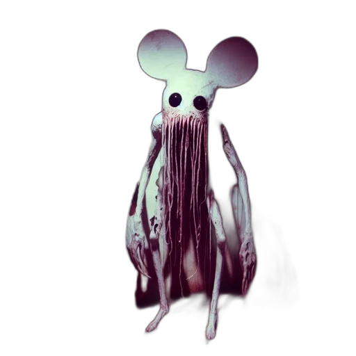 creature, animal, mask, hair transparent PNG cut-out