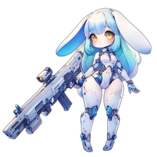 weapon, robot, staff, sword transparent PNG cut-out