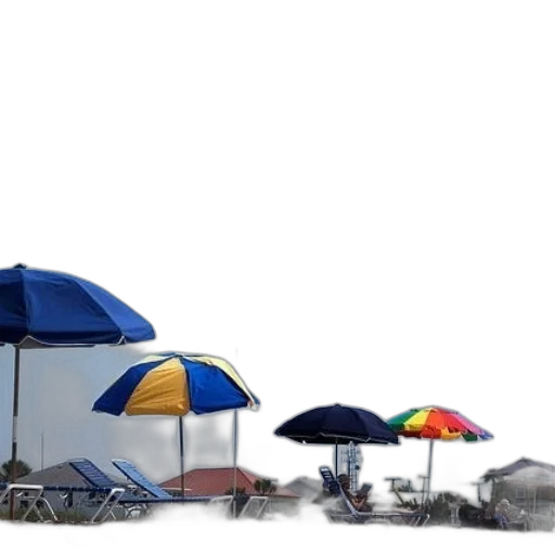umbrella, 3d render, concept art, photorealistic transparent PNG cut-out