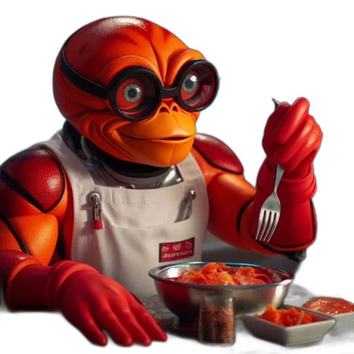 robot, food, animal, creature transparent PNG cut-out