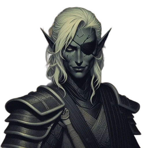 dragon, staff, face, mask transparent PNG cut-out