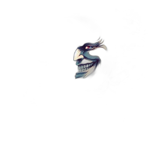 dragon, jewelry, mask, creature transparent PNG cut-out