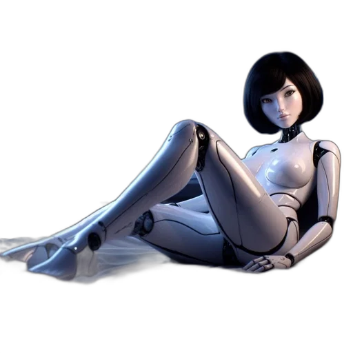 robot, dress, staff, jacket transparent PNG cut-out