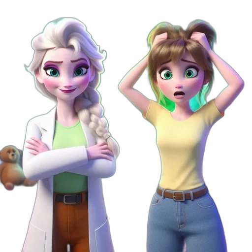 staff, 3d render, concept art, cartoon transparent PNG cut-out