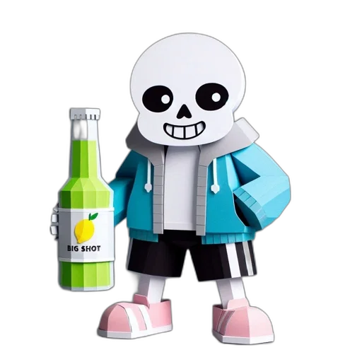 robot, jacket, bottle, creature transparent PNG cut-out