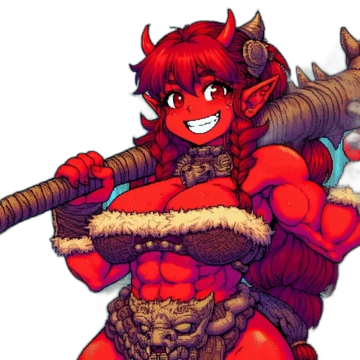 dragon, weapon, staff, pixel art transparent PNG cut-out