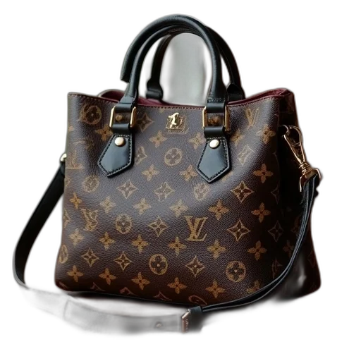 louis, vuitto, bag, initials transparent PNG cut-out