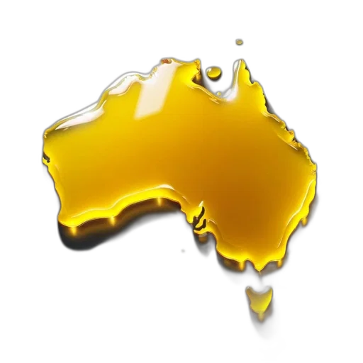 australia, portrayed, golden, puddle transparent PNG cut-out