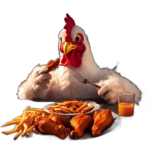 food, animal, photorealistic, concept art transparent PNG cut-out