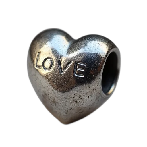 jewelry, 3d render, heart, love transparent PNG cut-out