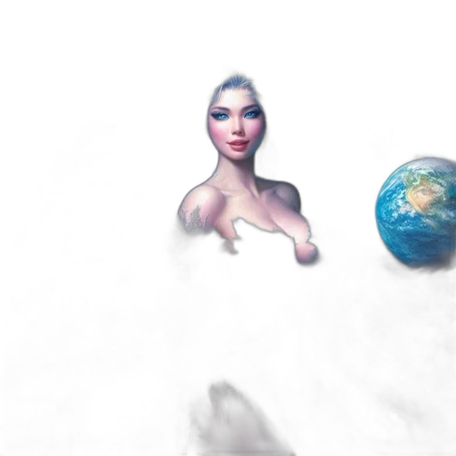 concept art, fantasy art, 3d render, photorealistic transparent PNG cut-out