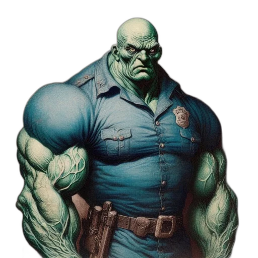 staff, comic book art, concept art, photorealistic transparent PNG cut-out