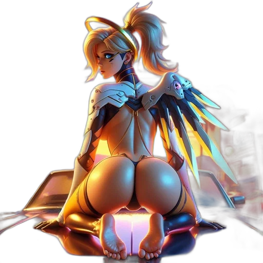 robot, staff, weapon, concept art transparent PNG cut-out