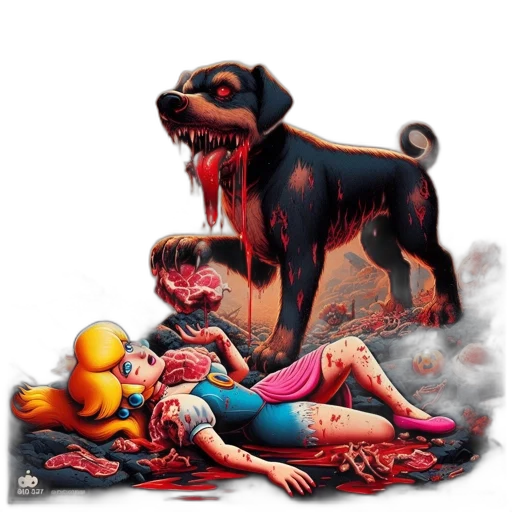 creature, comic book art, concept art, pixel art transparent PNG cut-out
