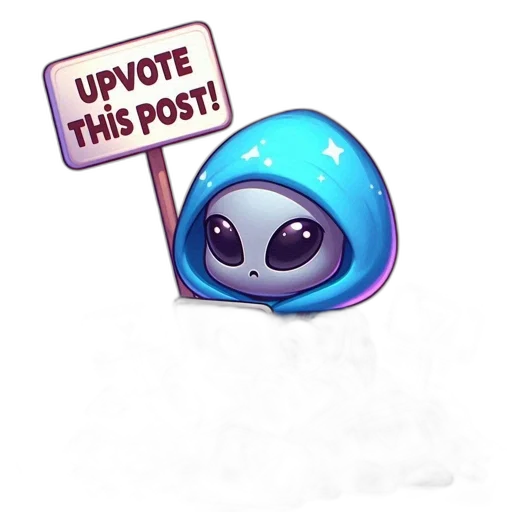 robot, staff, umbrella, creature transparent PNG cut-out